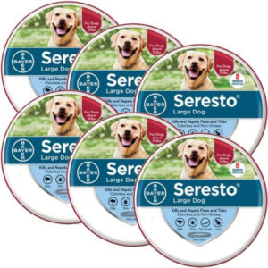 6 Pack 8 Month Prevention Kills And Repels Fleas And Ticks For Large Dogs