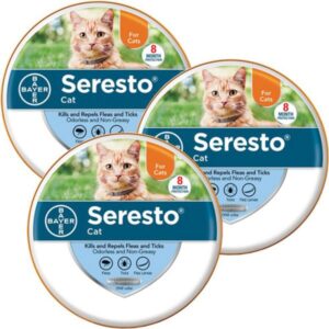 3 Pack 8 Month Prevention Kills And Repels Fleas And Ticks For Cats & Kittens